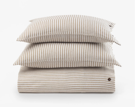 Brayden Natural Stripe Duvet