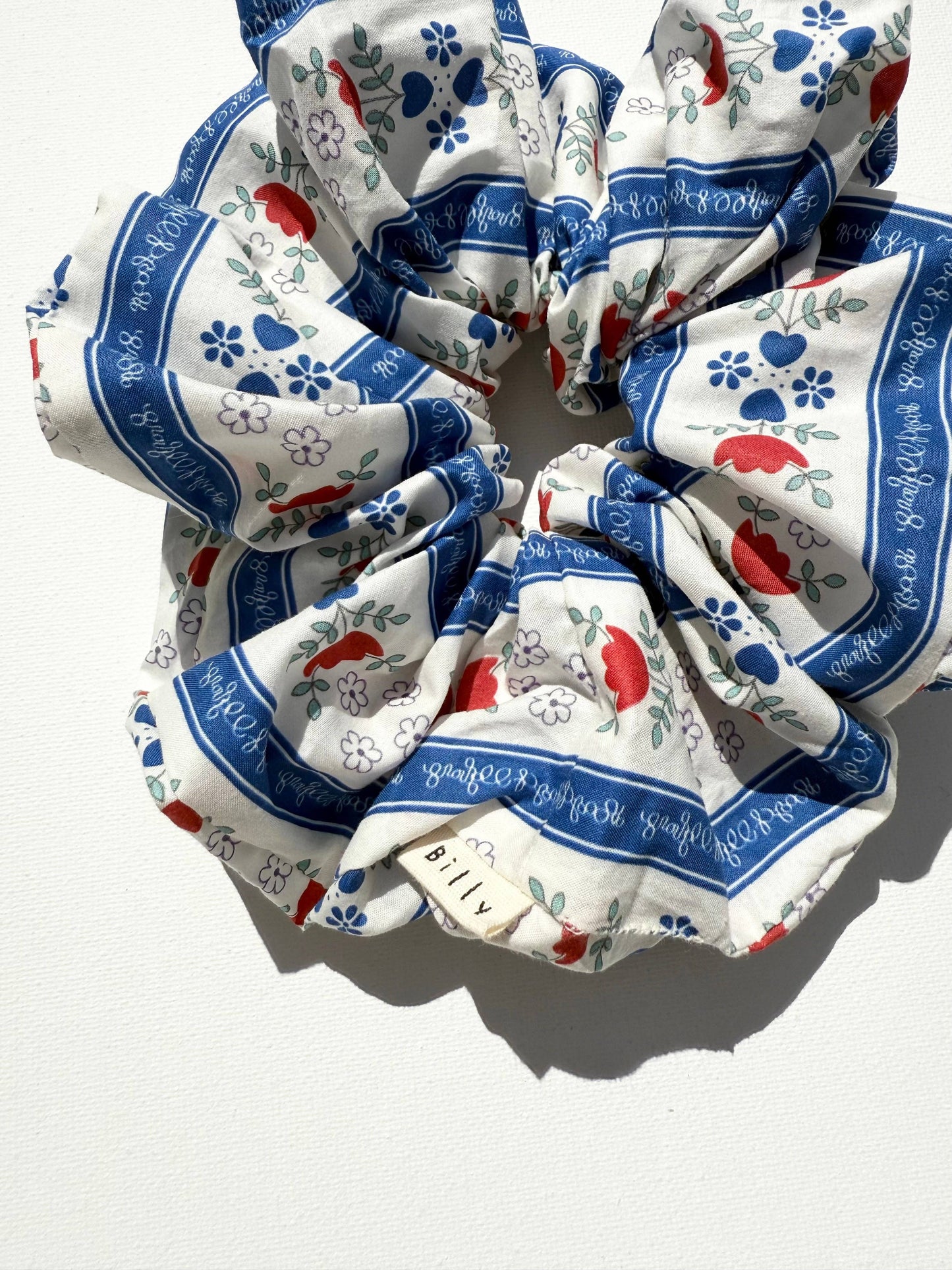 GARDEN FLORAL SCRUNCHIES