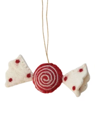 Felt Candy Ornament
