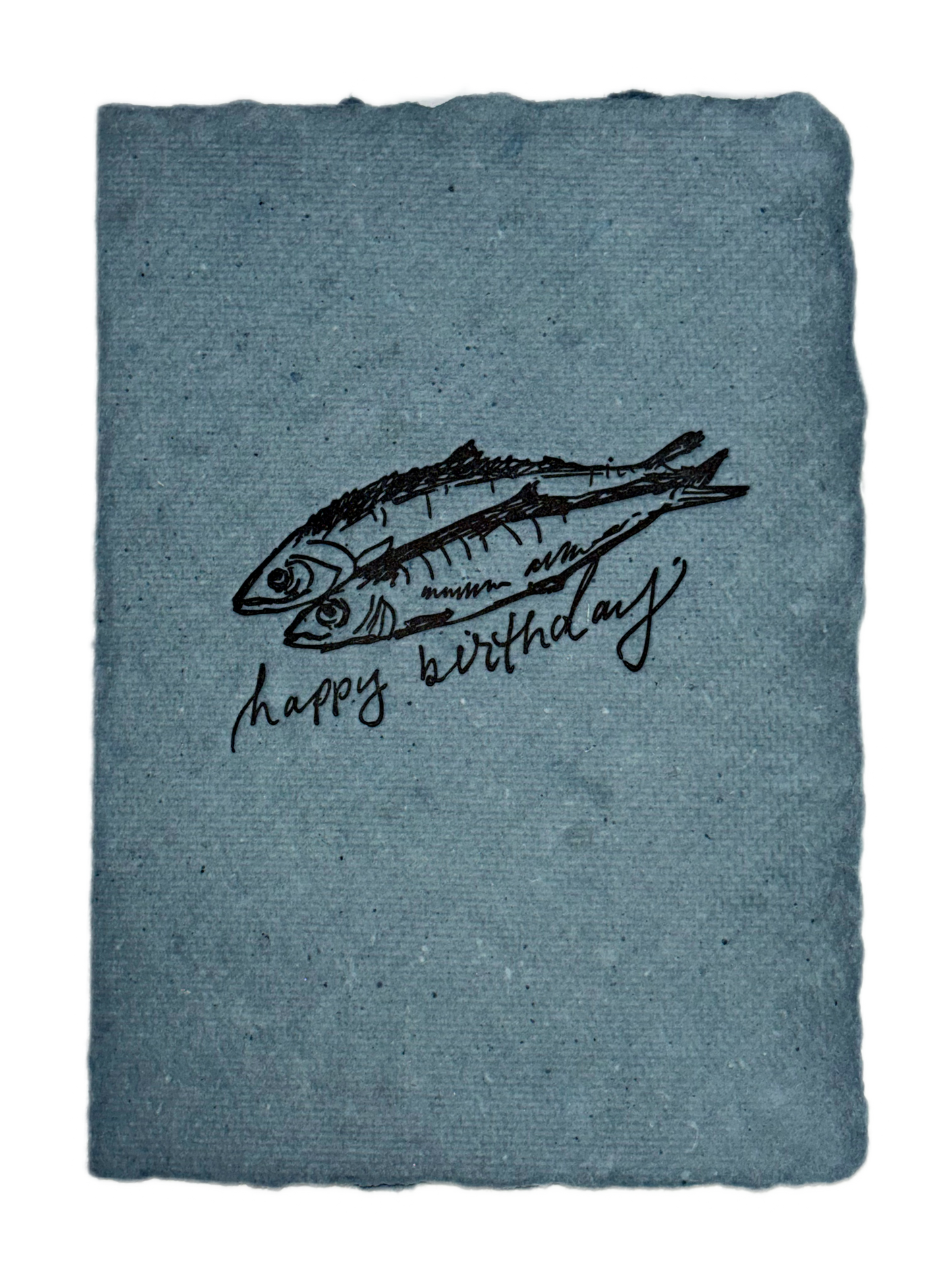 NEW! Happy Birthday Fishes Card