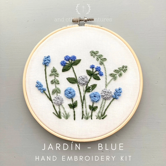 Embroidery Kit: Jardin