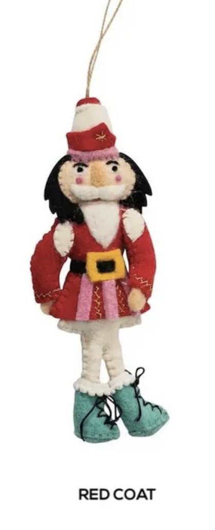 Felt Nutcracker Ornament