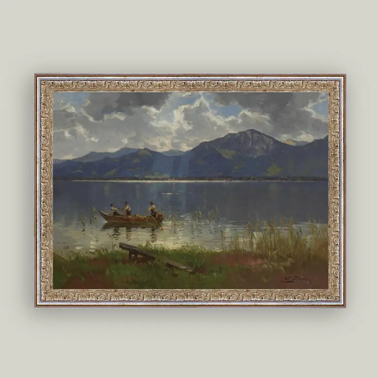 Fishermen On Lake