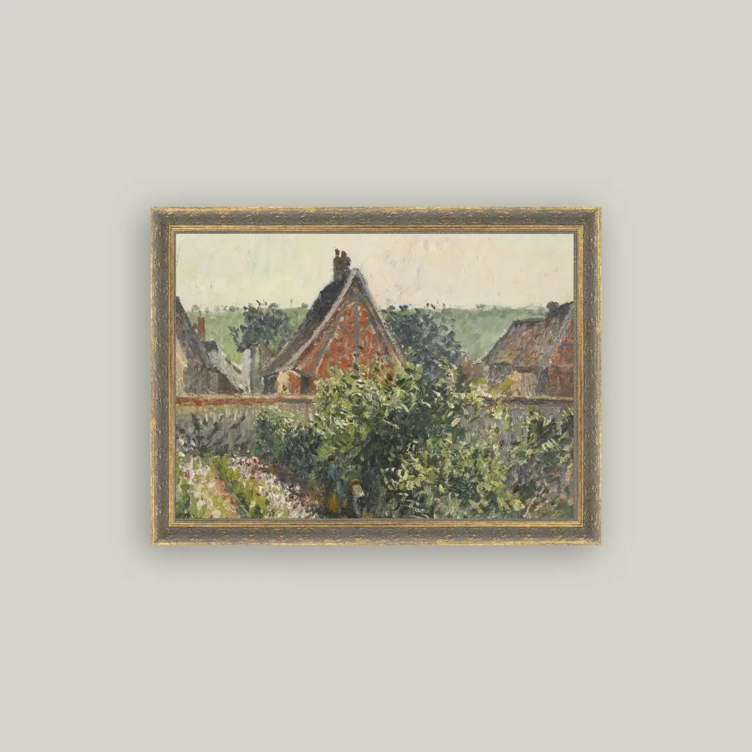 Near the Garden Framed Art