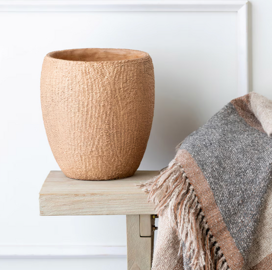 Seagrass Pattern Pot