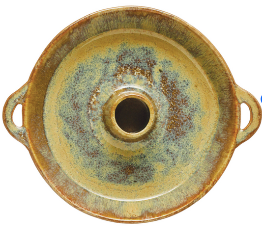Serving Dish with Toothpick Holder