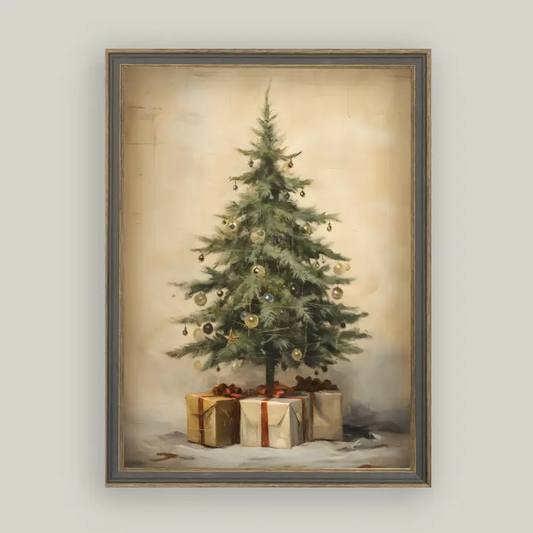 Christmas Tree Framed Art