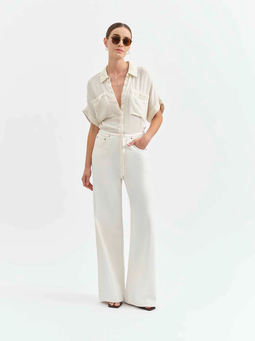 Madison White Denim