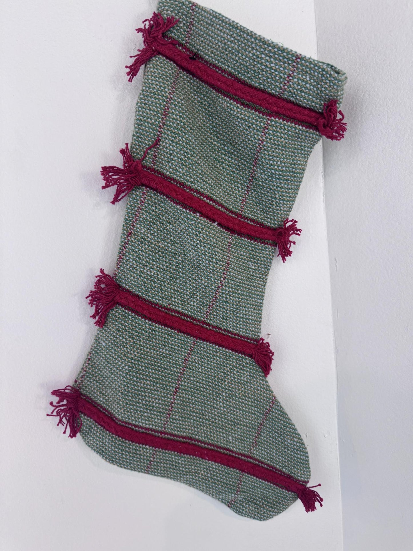 Braided Fringe Stocking