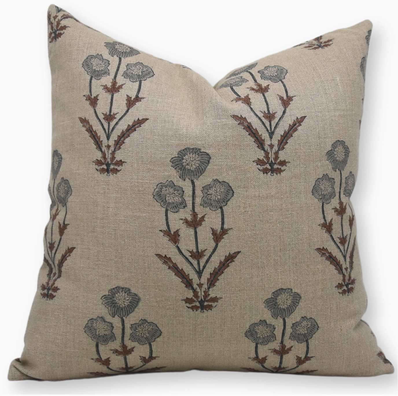 Darla Linen Pillow - 22" x 22"