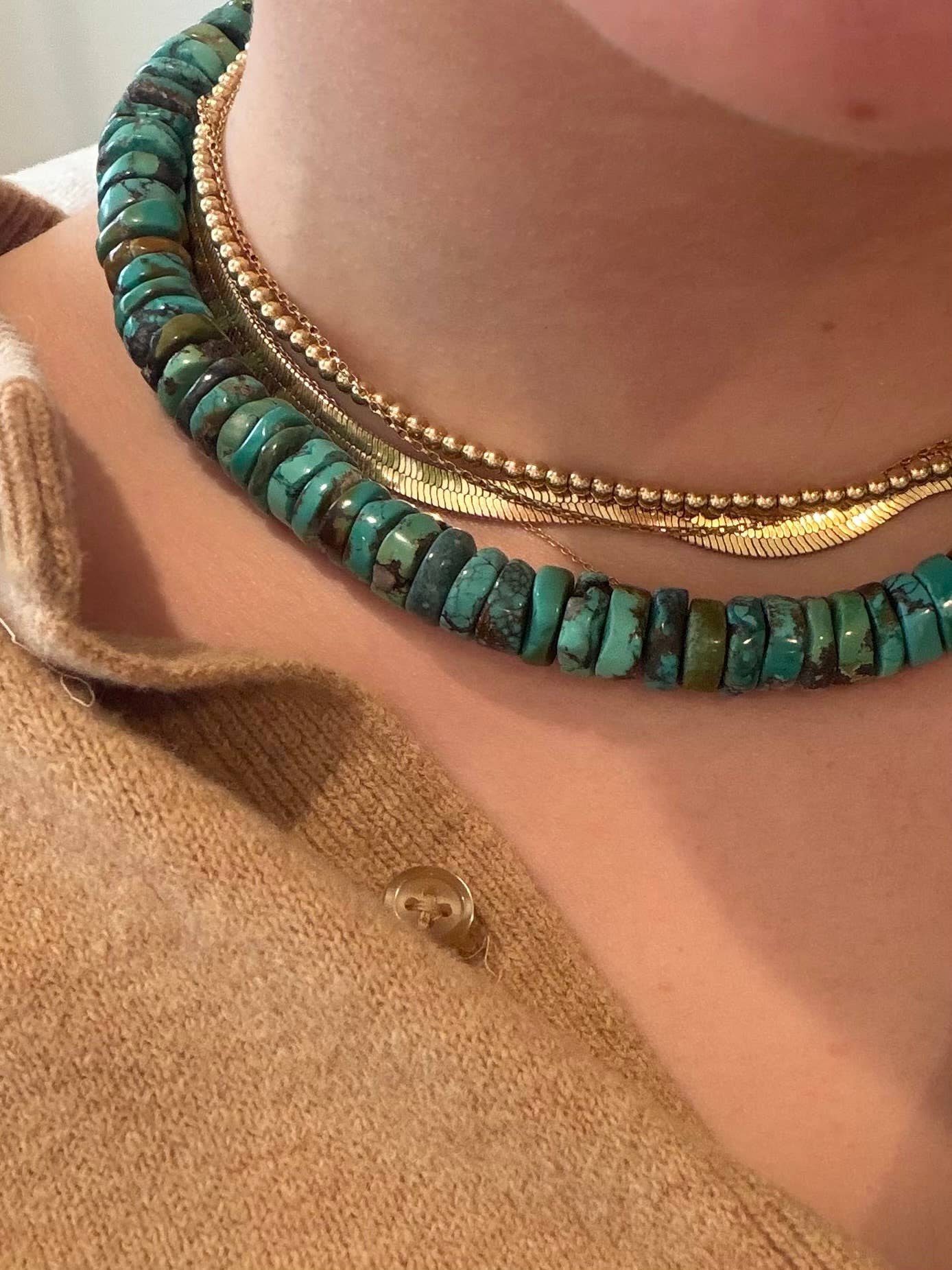 Natural Turquoise Necklace