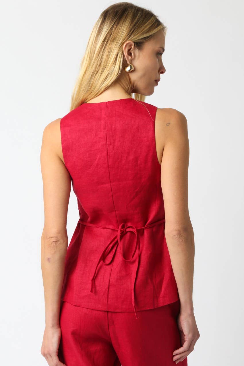 Blair Linen Top