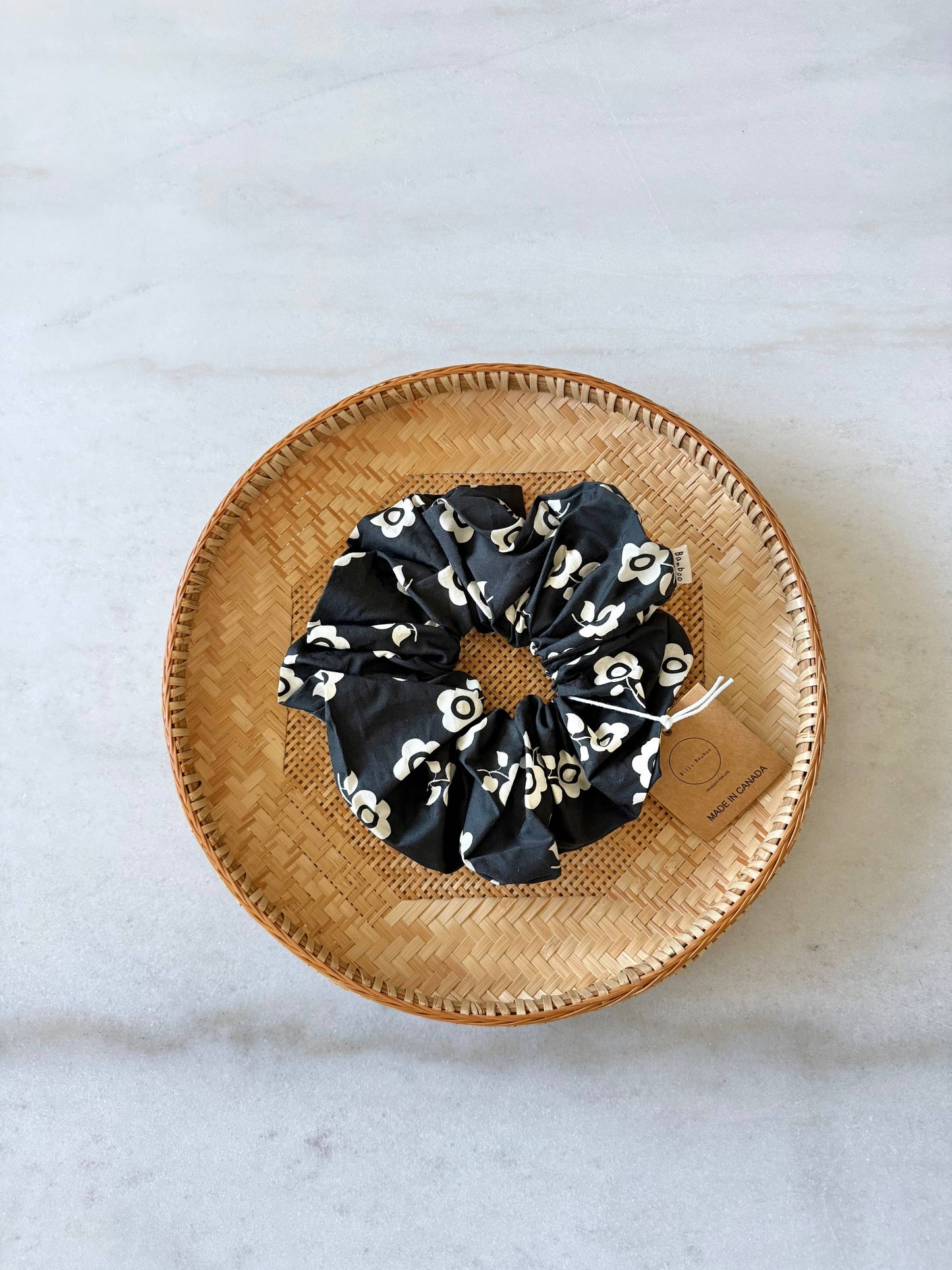 RETRO BLOOM SCRUNCHIE