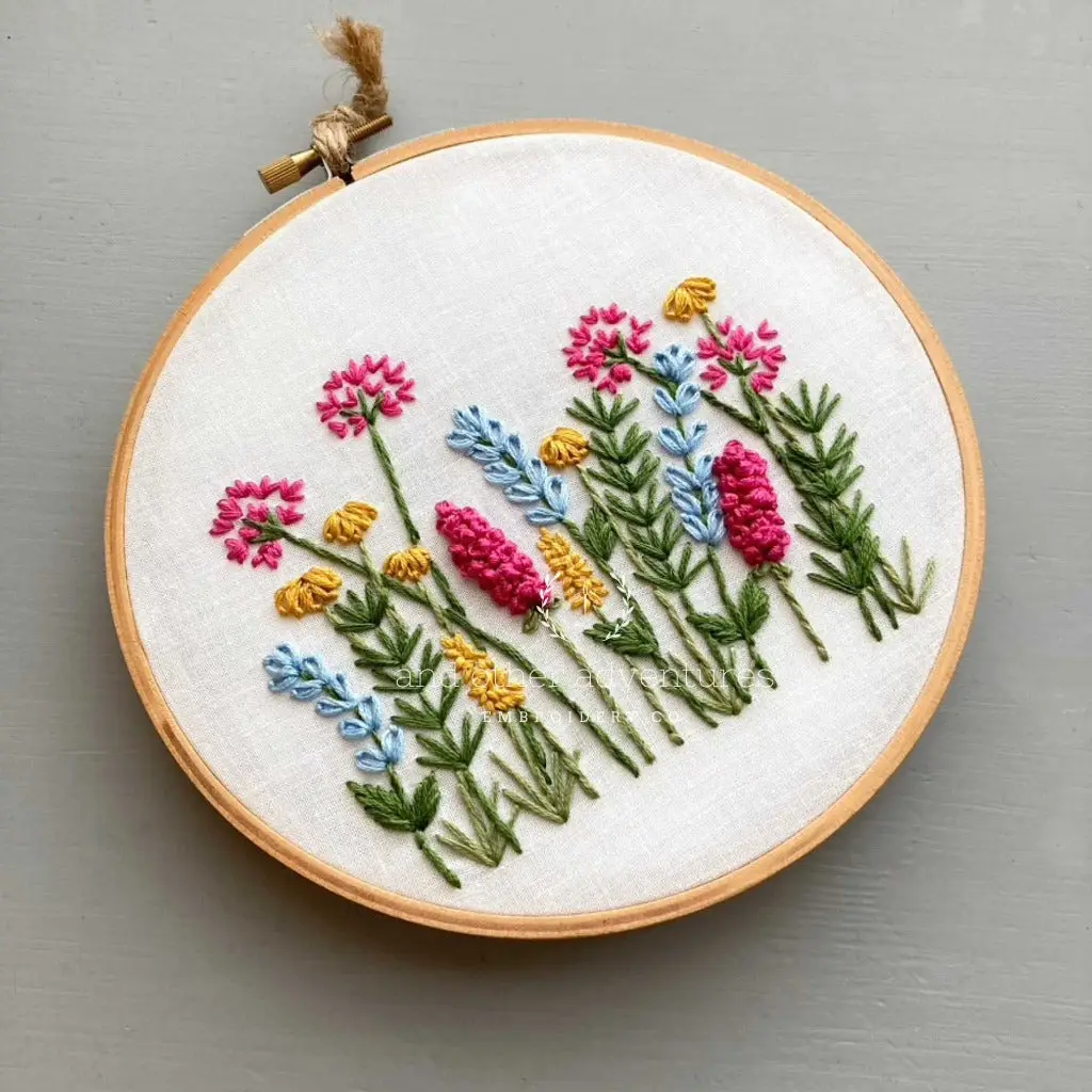 Embroidery Kit: Meadow