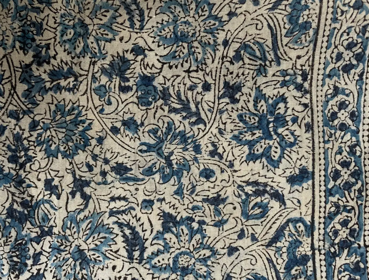 Block Print Handkerchief