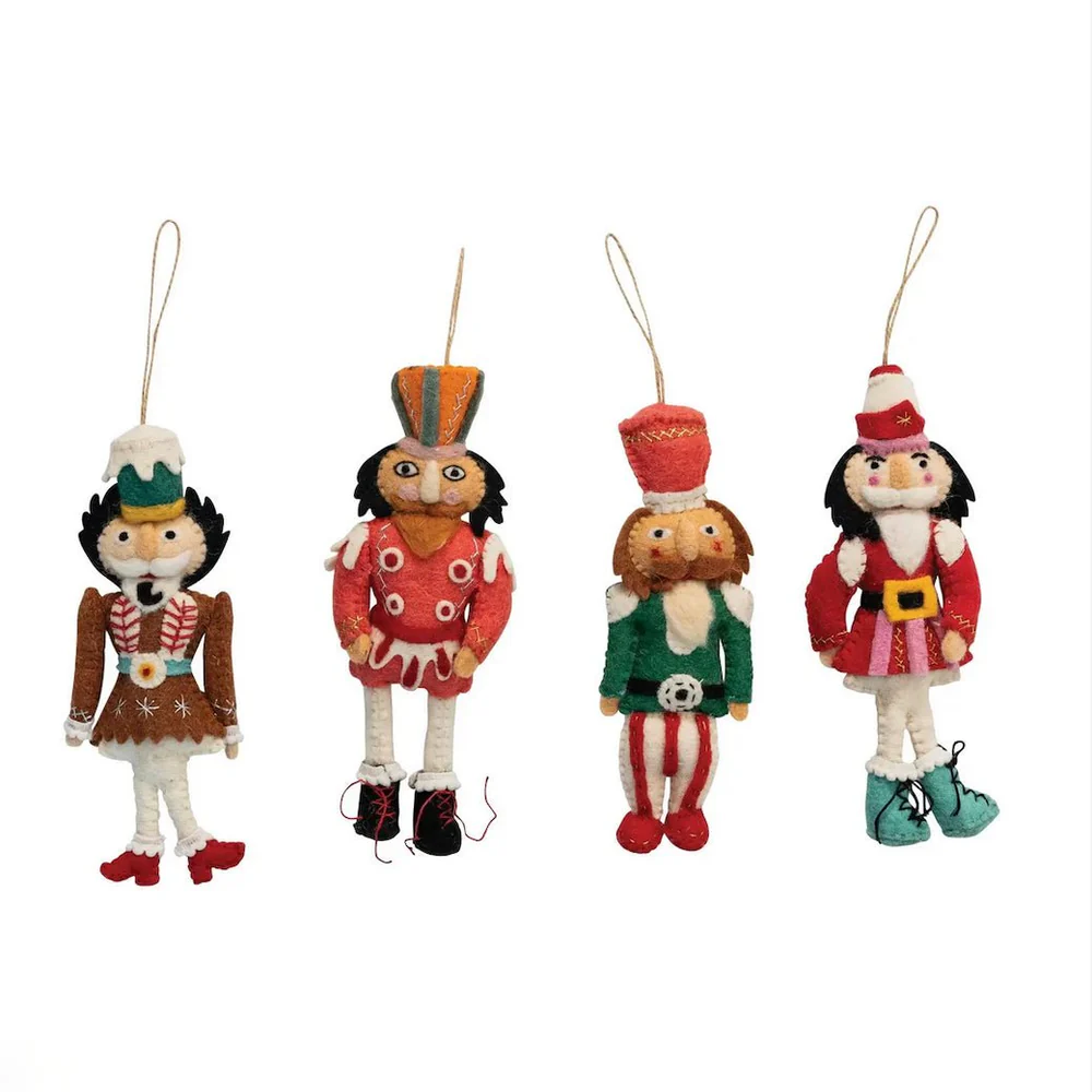 Felt Nutcracker Ornament