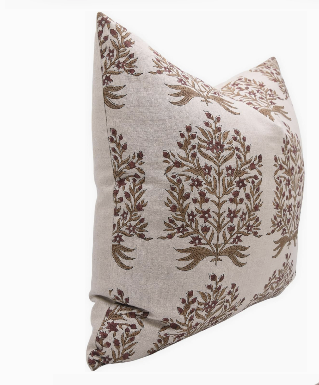 Amelia Block Print Pillow