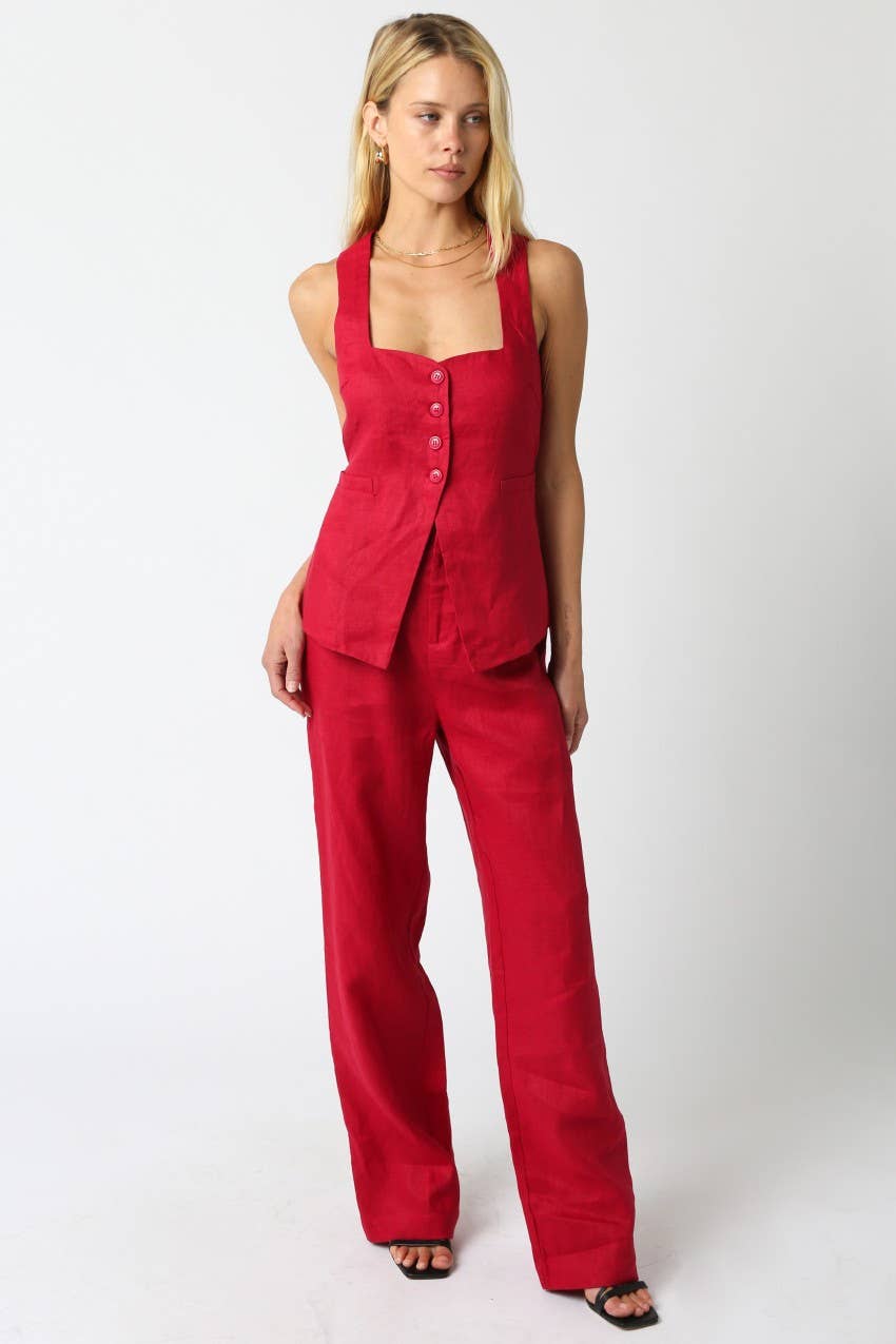 Blair Linen Top