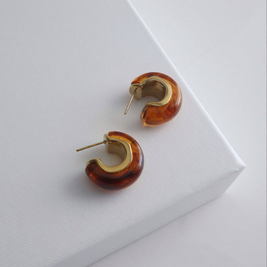 Autumn Hoops | Chunky Hoops