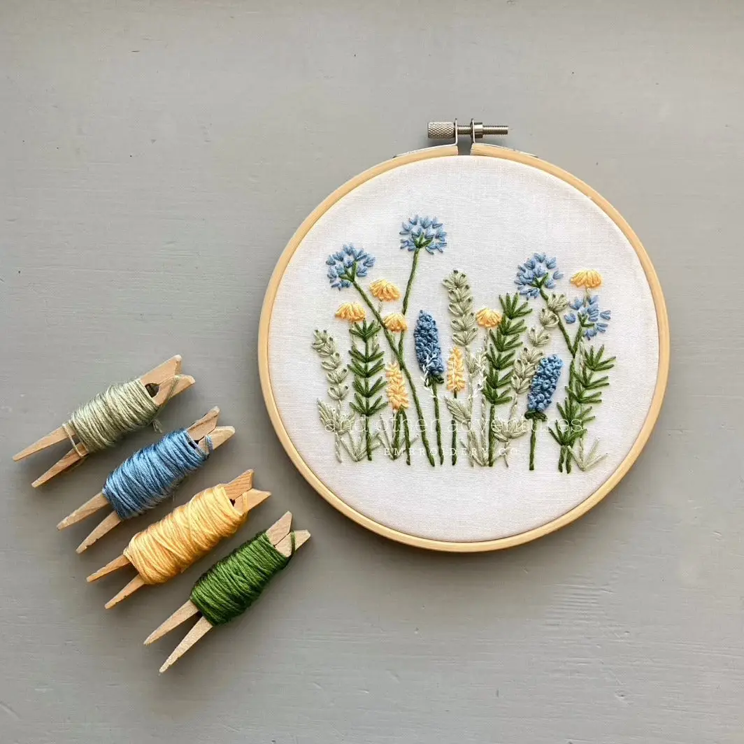 Embroidery Kit: Meadow