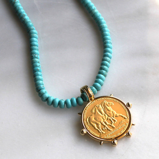 Desert Rider Beaded Necklace