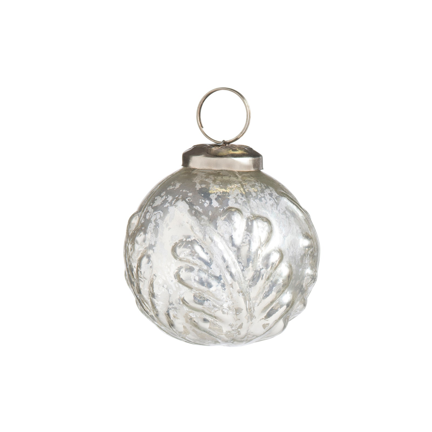 Embossed Laurel Ornament