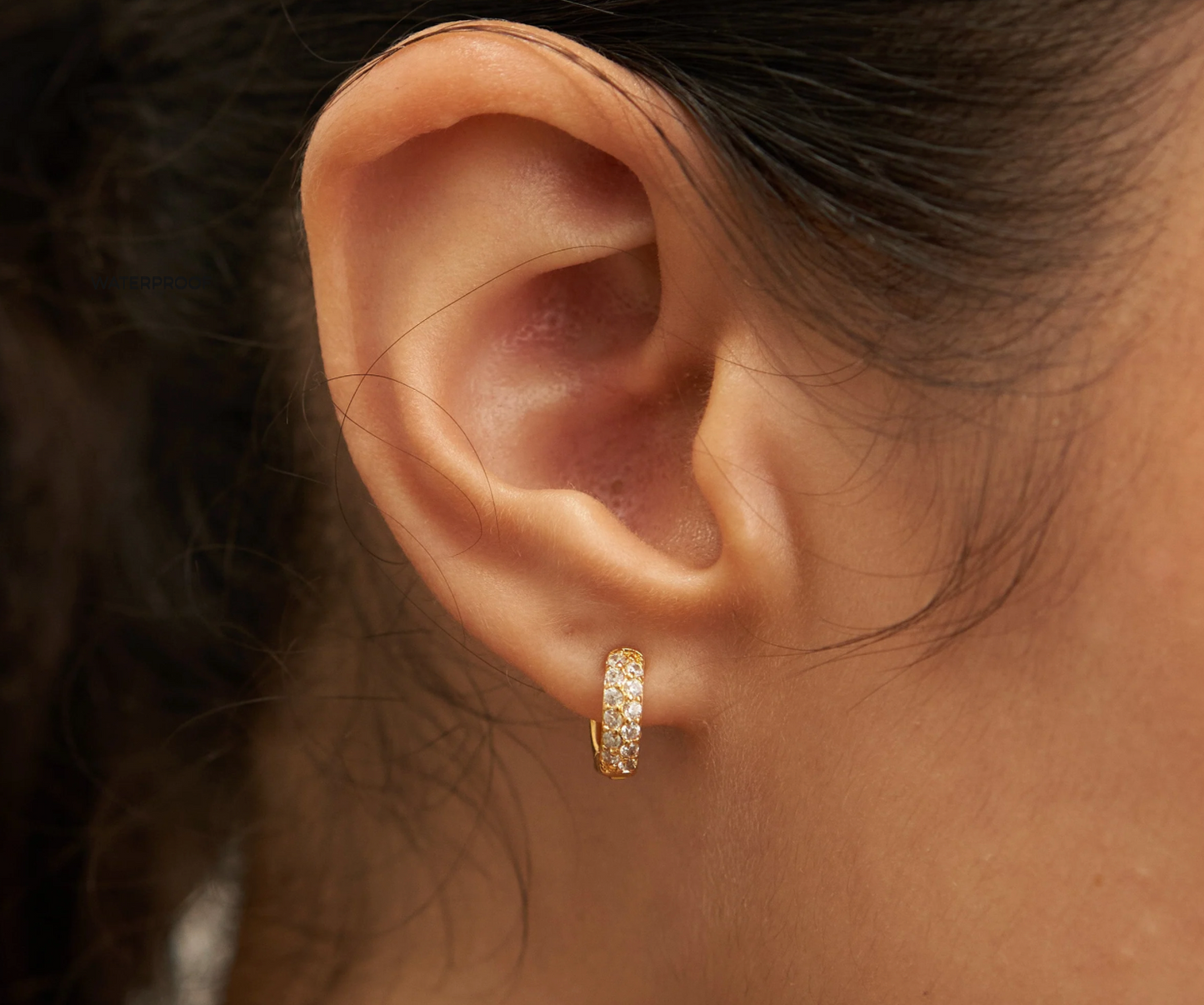 Gold Crystal Huggies