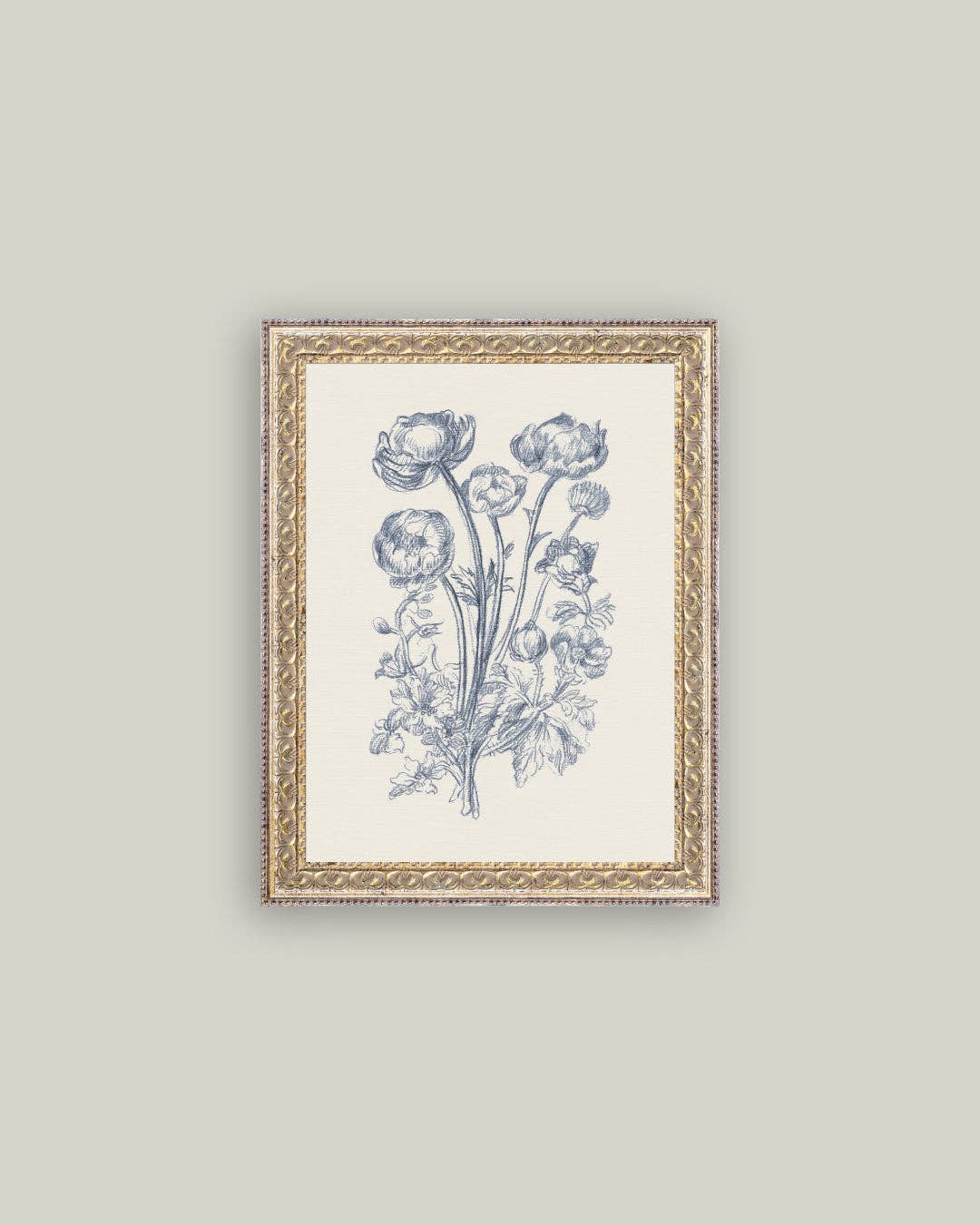 Blue Flower Sketch