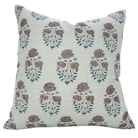 Blush Floral Pillow - 20"