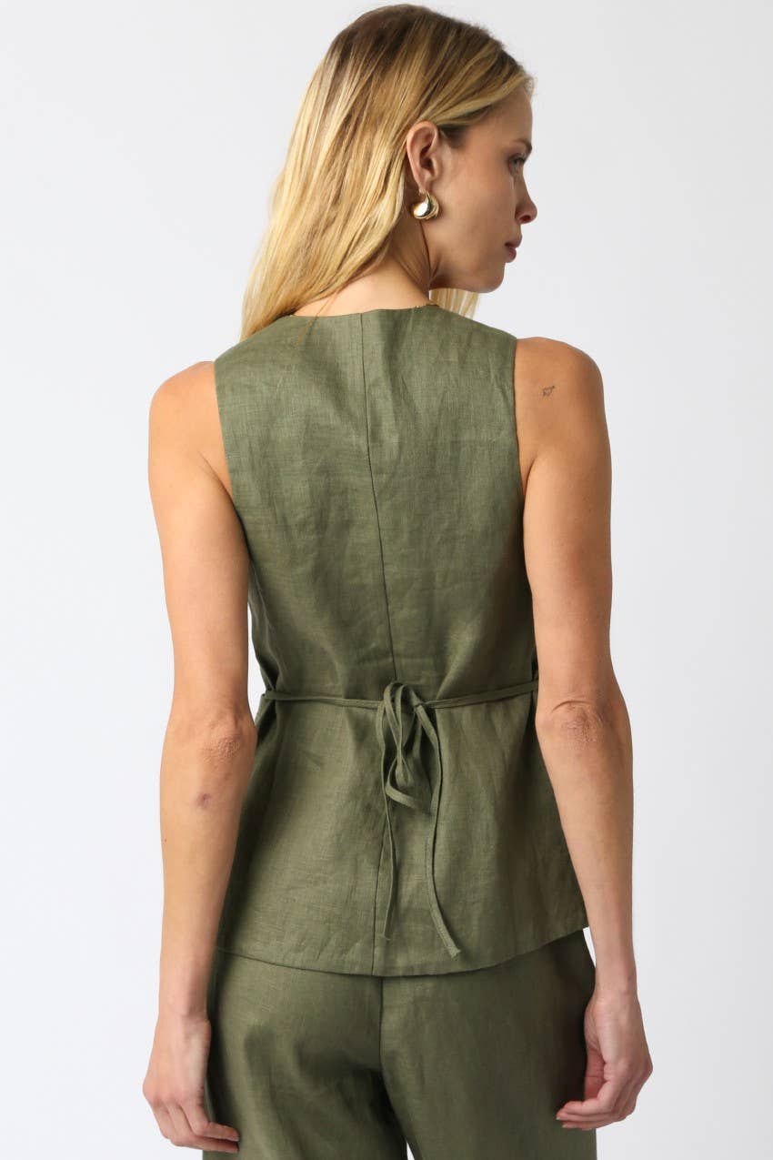 Blair Linen Top