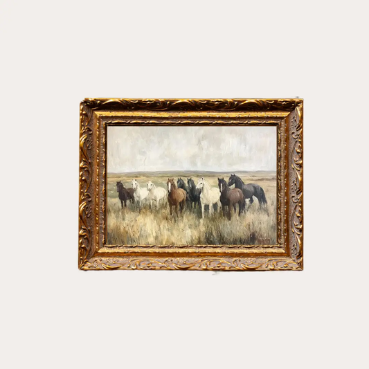 Wild Horses Framed Art