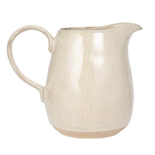 Glazed Stoneware Pitcher