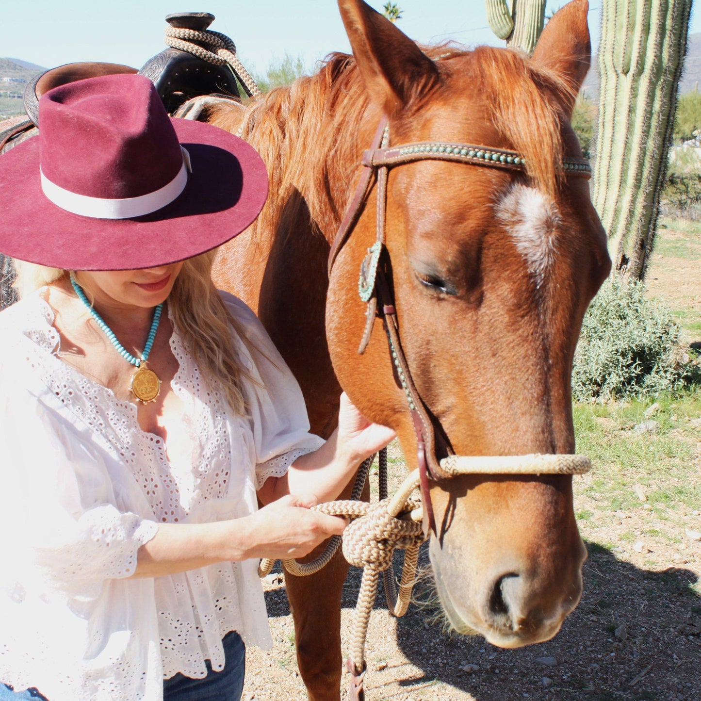 Desert Rider Beaded Necklace