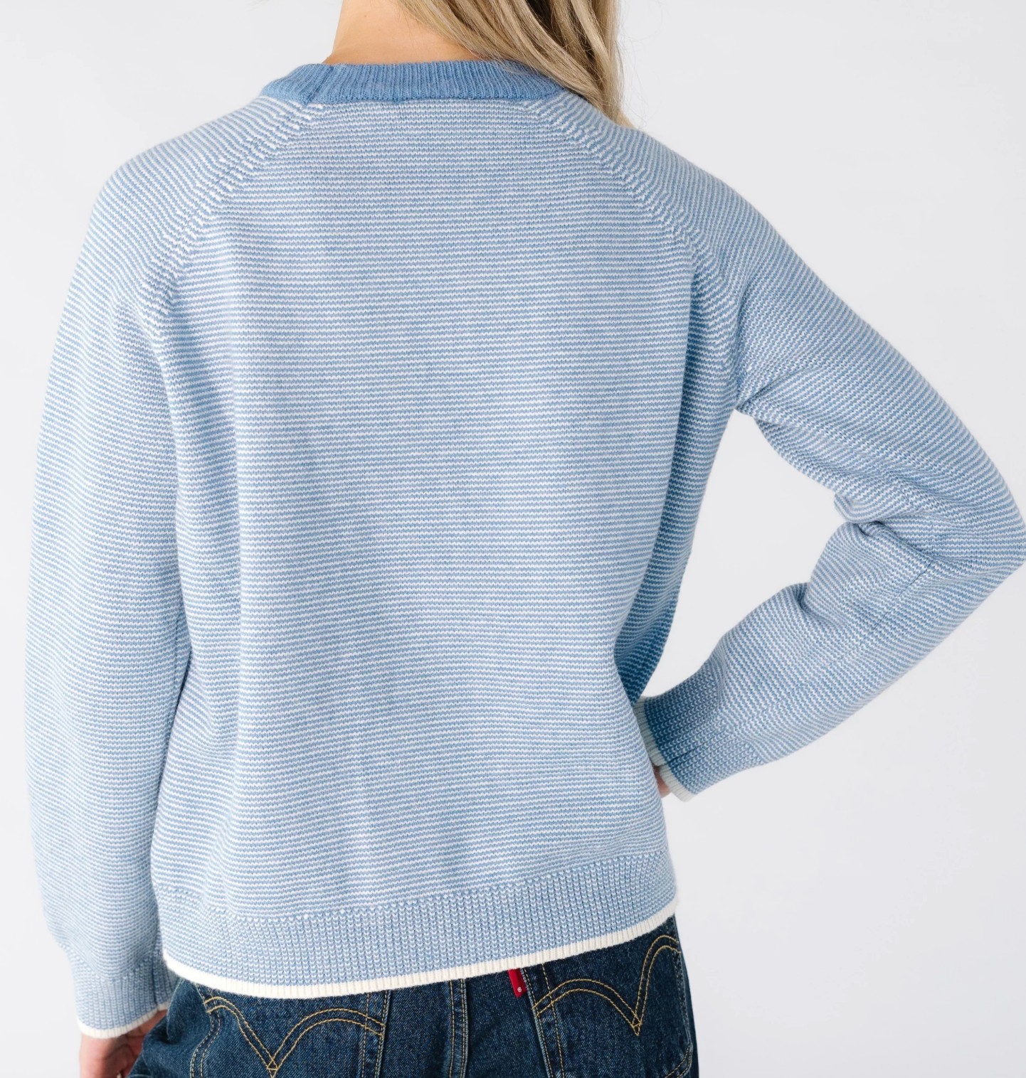Soft Blue Sweater