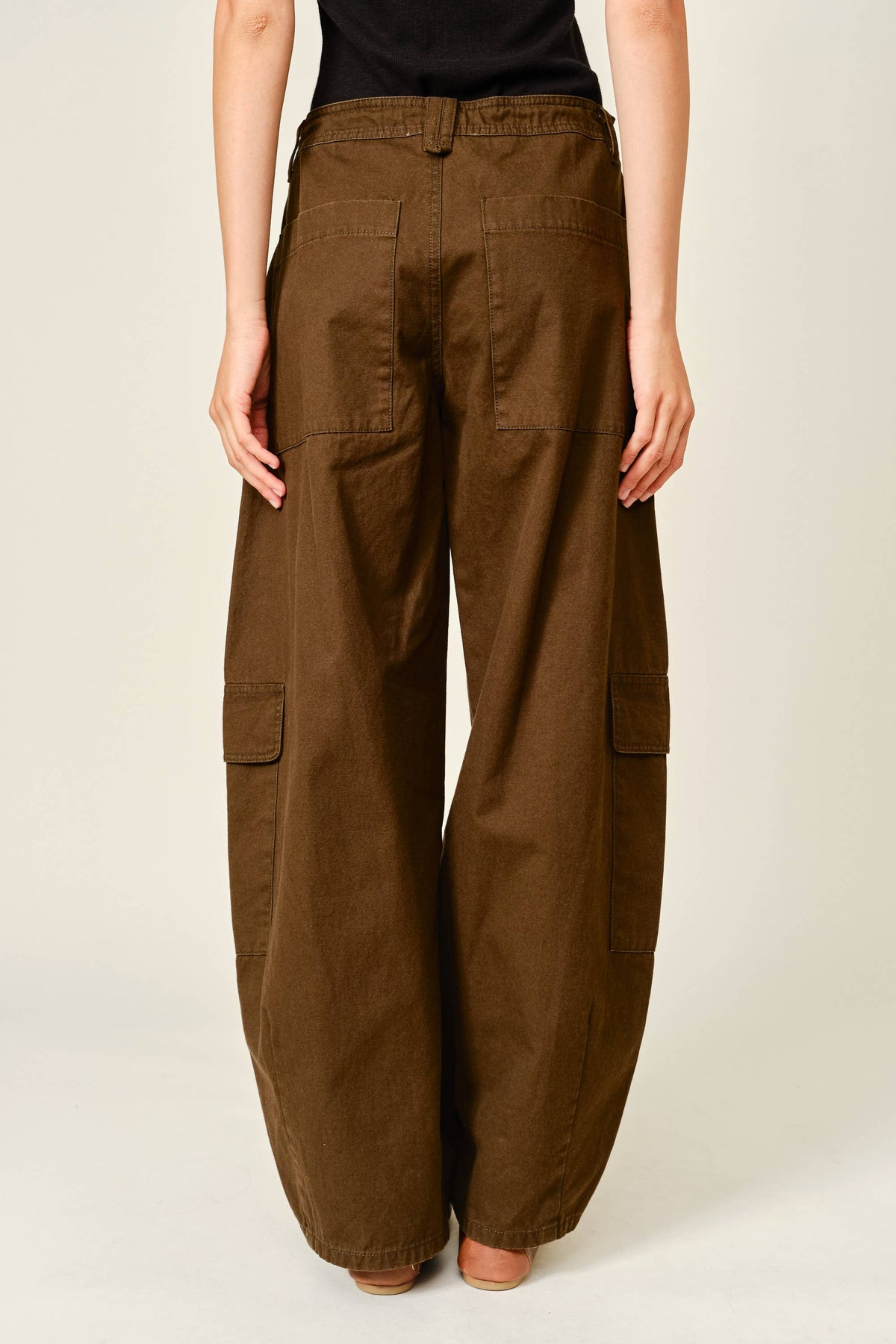 Tie Barrel Pants