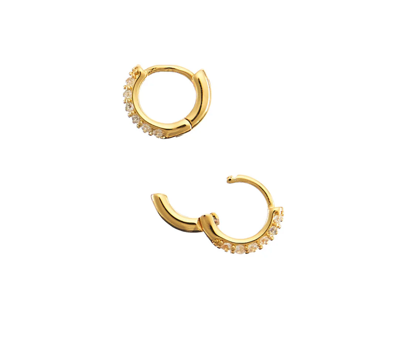 Gold Crystal Huggies