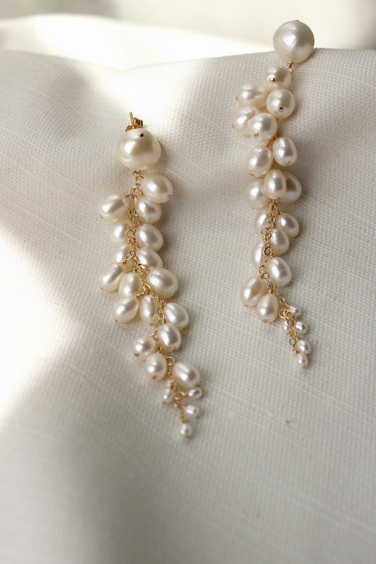 Sereine Long Pearl Cluster