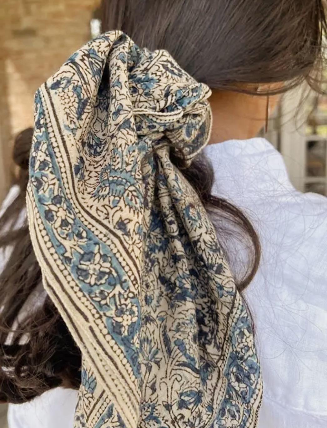 Block Print Handkerchief