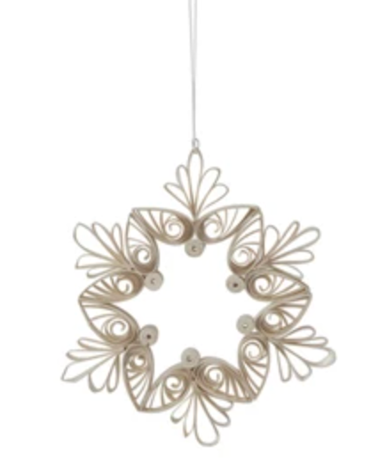 Paper Snowflake Ornament