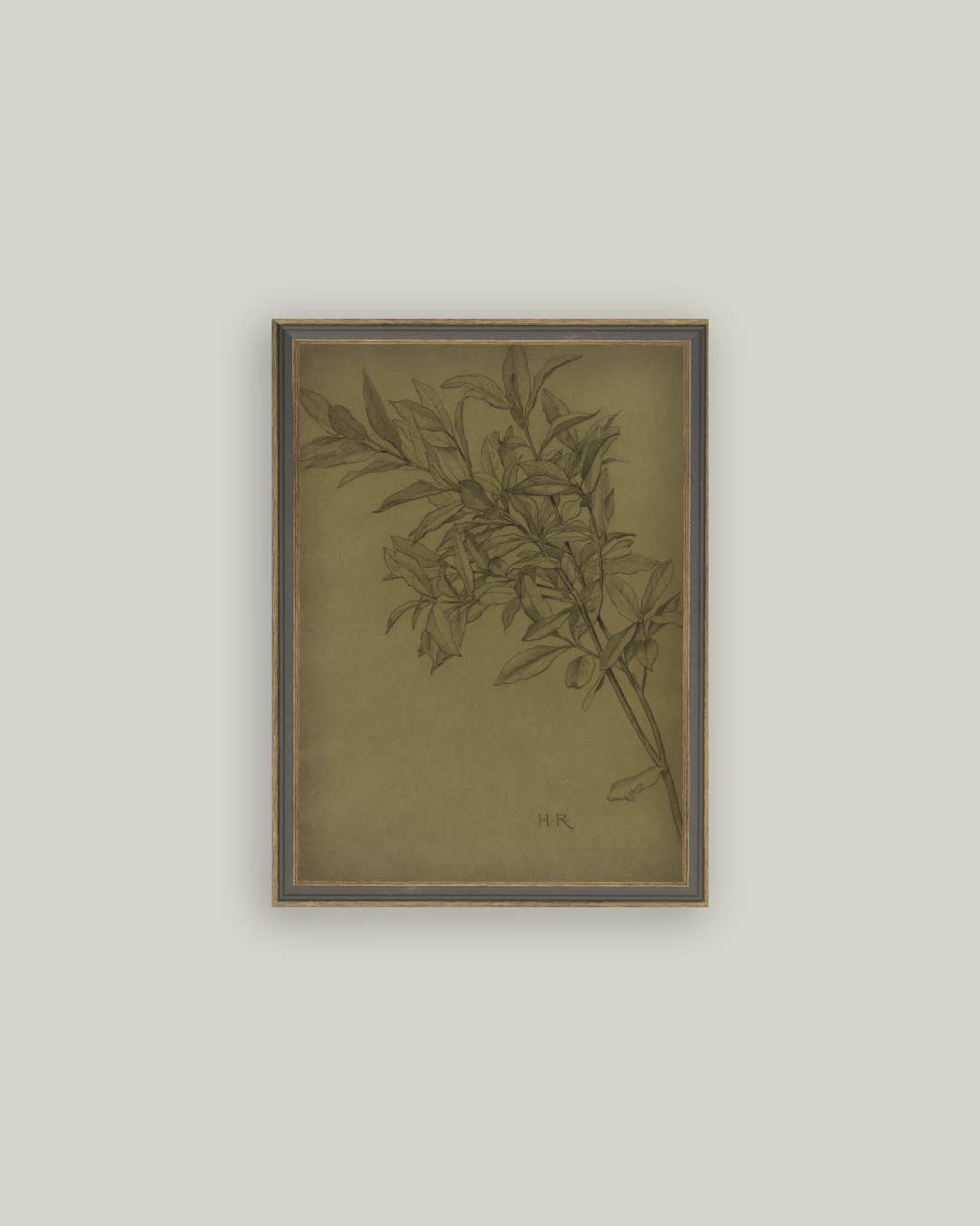 Leaves On Green Art
