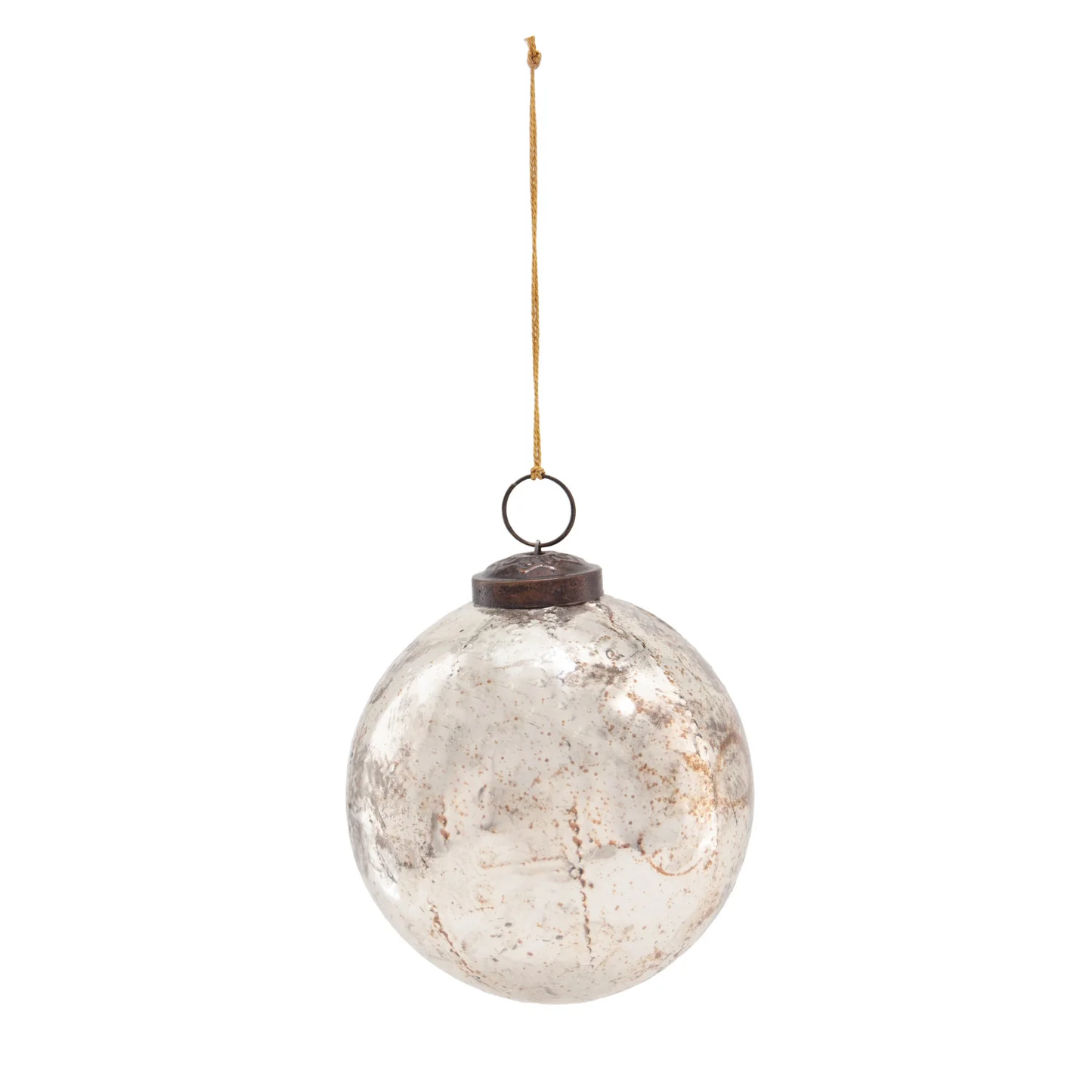 4" Mercury Glass Ornament