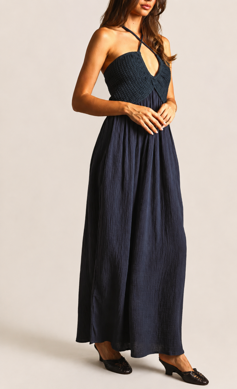 Coast Crochet Maxi Dress