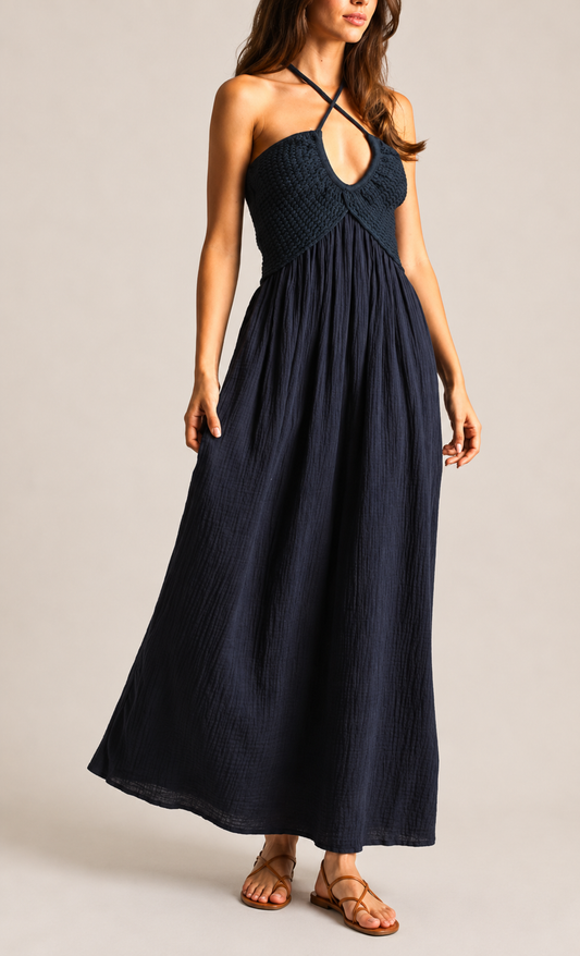 Coast Crochet Maxi Dress
