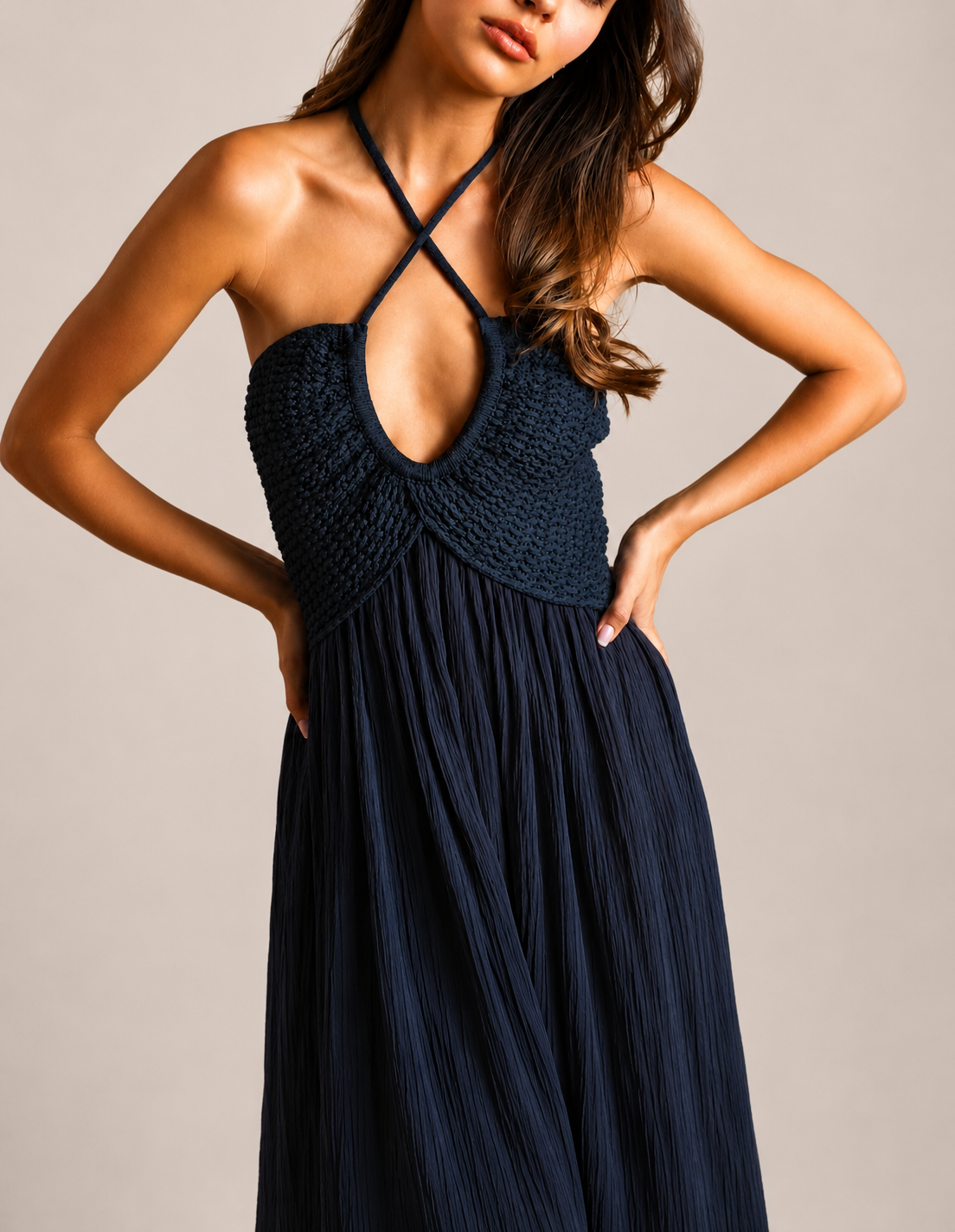 Coast Crochet Maxi Dress