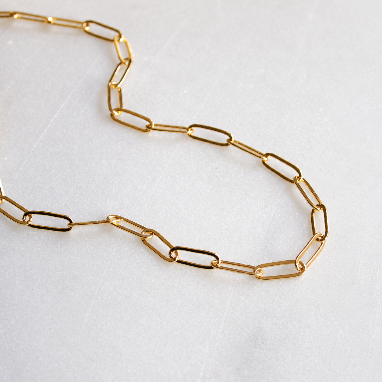 Mina Paperclip Necklace