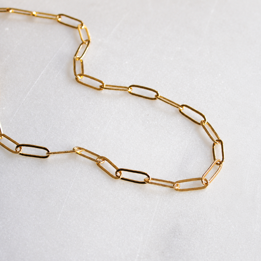 Mina Paperclip Necklace