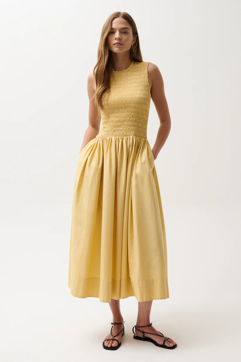 Gladys Smocked Bodice Dress