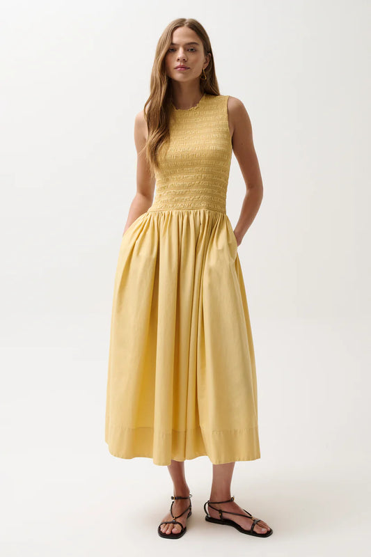 Gladys Smocked Bodice Dress