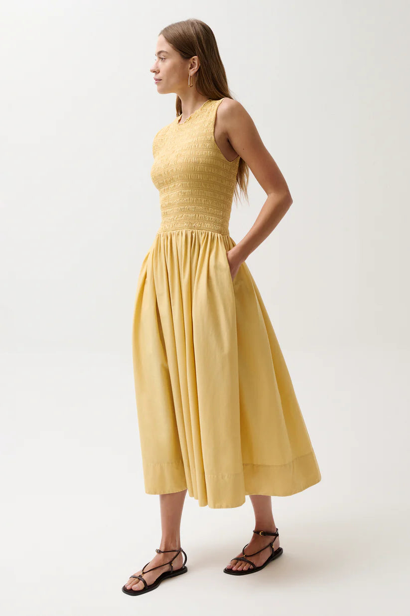 Gladys Smocked Bodice Dress