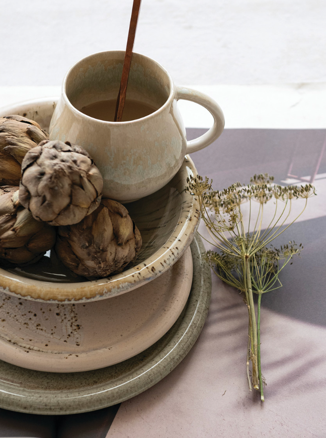 Glazed Stoneware Plate